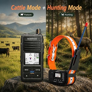 Radio bidirectionnelle <span class=keywords><strong>longue</strong></span> <span class=keywords><strong>portée</strong></span> pour équipe de <span class=keywords><strong>chasse</strong></span> avec collier GPS double pour les missions de <span class=keywords><strong>chasse</strong></span> en extérieur et en cross-country - Product Image 5