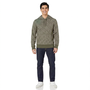 Sudaderas con Capucha de Invierno para Hombre, de Poliéster/Algodón, Estilo Casual Vintage, Diseño Personalizado OEM ODM, Venta al Por Mayor - Product Image 1