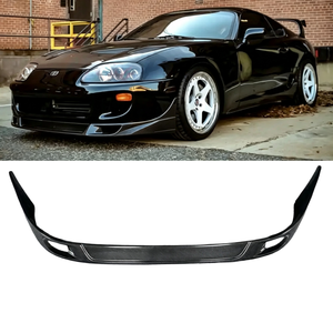 ลิ้นหน้าคาร์บอนไฟเบอร์ทรง TR สำหรับ Toyota <span class=keywords><strong>Supra</strong></span> <span class=keywords><strong>MK4</strong></span> JZA80 A80 MKIV ปี 1993-2002 - Product Image 1
