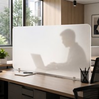 Feuille de polycarbonate givrée sur mesure, épaisseur personnalisée, matériau en polycarbonate mat pour cloisons de bureau et écrans décoratifs