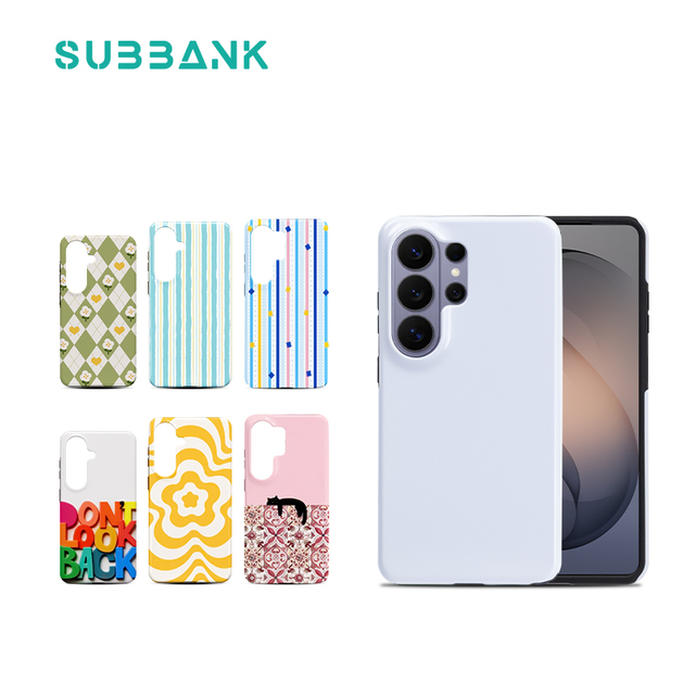 Subbank Sublimation Tough Cover for S26 Matte Glossy Coated 2 in 1 Blank Cover with Opened Button