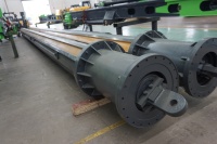 Brides de barre Kelly emboîtables pour plateforme de forage rotative, matériau Q345B, processus d'interverrouillage et de friction pour MAIT HR 180