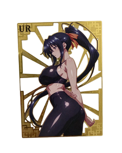 Cartes Waifu Goddess Story en Métal Doré Personnalisées 001/100, Cartes à Collectionner en Métal Doré Goddess Story, Cartes Anime en Métal de Collection - Product Image 5