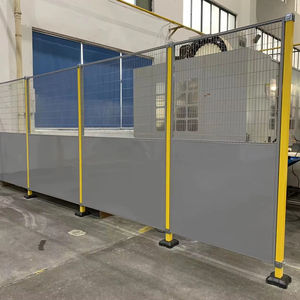 بيع بالجملة من مصنع Vich شبكة أسلاك حديدية روبوت جدار الحدود سياج أمان حراسة المعادن بعد السياج ورشة عمل خط بوابات تعريشة - Product Image 3