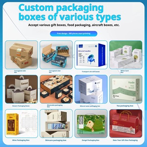 กล่องขนส่งสีสันสดใสสำหรับเสื้อผ้าพร้อมโลโก้พิมพ์ - Product Image 4