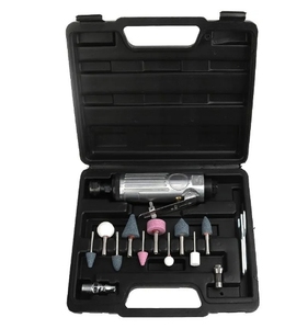 Strumenti pneumatici macchina smerigliatrice aria alluminio Set di lucidatura mulino per incisione per la riparazione di mole pneumatici - Product Image 1