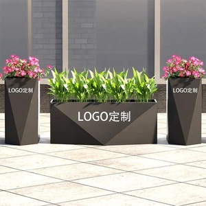Chậu hoa lớn ngoài trời, chậu hoa lớn ngoài trời, chậu hoa trang trí lớn, chậu hoa cao, chậu hoa đặt làm theo kích thước - Product Image 2