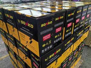 <span class=keywords><strong>Batterie</strong></span> de voiture au plomb-acide DIN74 <span class=keywords><strong>12V</strong></span> <span class=keywords><strong>74ah</strong></span> Mf57412, sèche et chargée - Product Image 3