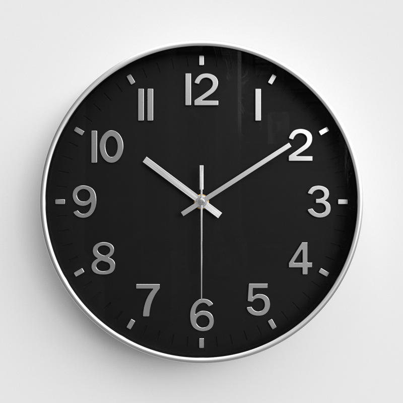 P Base noire avec placage argent