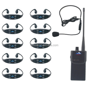 Mở nước âm thanh dòng <span class=keywords><strong>kit</strong></span> bao gồm 10 h906a bơi tai nghe 1 h900a Transmitter & mũi Clip Earplug Bộ 1000m phạm vi - Product Image 2