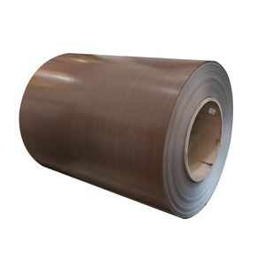 Ppgi дизайн, металлический ламинат, лист под дерево, предварительно окрашенная оцинкованная стальная катушка, металлический лист крыши - Product Image 2