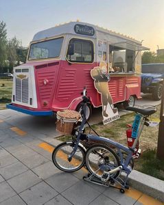 Camión de Comida Móvil con Temática de Citroën, Carrito Eléctrico de Café con Máquina de Helados y Parrilla <span class=keywords><strong>para</strong></span> Hot Dogs - Product Image 6