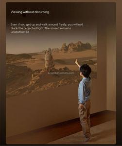 โปรเจคเตอร์แบบติดเพดาน Sunlight 1080P Native, โปรเจคเตอร์ฉายภาพระยะใกล้ 4K Max สำหรับบ้านอัจฉริยะ รองรับวิดีโอ 3 มิติ พร้อมไฟ LED ปรับได้ - Product Image 4