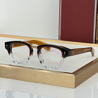 Montura de Gafas Retro Cuadradas Gruesas de Diseño, Montura Óptica de Moda para Hombre, Gafas Graduadas para Uso Diario, Estilo Urbano y de Negocios
