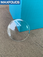 Lentille de montre DQ OEM Sapphire Fresnel avec revêtement anti-rayures de précision, résistance à l'eau 10-20 ATM, modèle SWD-009, garantie de 3 ans