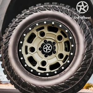 Jantes en alliage <span class=keywords><strong>de</strong></span> bronze forgé DW Concave Beadlock pour voitures particulières 15 24 26X14 6X139.7 8X165.1 8X170 8X180 ET-76 KG1style Nouveau - Product Image 1