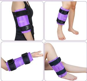Envoltura de hielo de gel de neopreno flexible reutilizable Terapia de dos correas para magulladuras Lesiones de desgarro de menisco Paquete de hielo de rodilla - Product Image 4