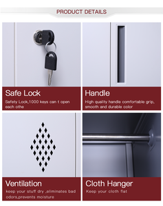 Loker De Gym Kerja Armadietto Palestra <span class=keywords><strong>Vestiaire</strong></span> Sports Personnels En Acier Porte Unique Armoire Vêtements Tissu De Stockage <span class=keywords><strong>Casier</strong></span> En Métal - Product Image 5