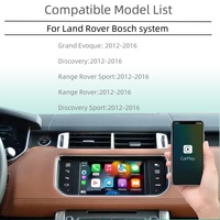 La Pantalla Original del Automóvil Fue Actualizada con Carplay, Compatible con Android AUTO, Airplay y Otras Funciones, GP-Land Rover.