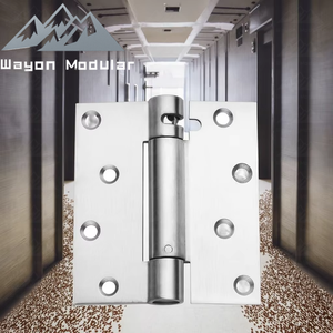 Bisagra Con Muelle De Cierre Automático De 4 Pulgadas - Para Puertas Y Ventanas 10 6 5cm Plata Con Tornillos 2 Piezas 91949907