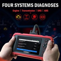 LAUNCH-Herramienta de diagnóstico de coche X431 CRP123X OBD2, escáner OBDII CRP 123x, ENG AT, ABS, SRS, WIFI