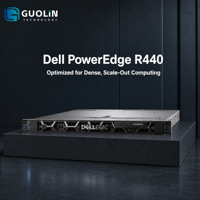 Serveur d'entreprise Dell PowerEdge R440 1U reconditionné en stock, expédition rapide, commandes en gros prises en charge