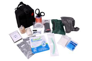 Trousse d'urgence pour brûlures avec pansement, trousse de premiers soins portable pour la maison - Product Image 4