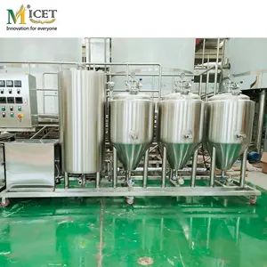 Baixo custo 100 litros fabricação de cerveja artesanal equipamentos para venda