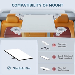 Per Starlink Mini <span class=keywords><strong>ventosa</strong></span> Kit di montaggio per auto ABS supporto per supporto di aspirazione del veicolo per tetto apribile auto RV/lunotto anteriore/lunotto posteriore - Product Image 5