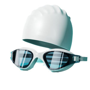 Lunettes <span class=keywords><strong>de</strong></span> natation <span class=keywords><strong>de</strong></span> style nouveau en silicone PC anti-buée imperméables haute définition pour hommes et femmes spécialisés - Product Image 1