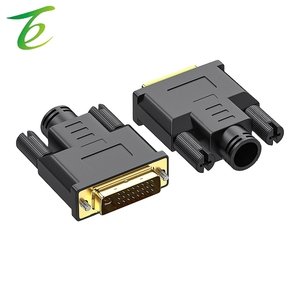 DVI Hàn Đầu DVI 24 + 5 24 + 1 Kết Nối DVI Giao Diện 25-Pin Màn Hình Máy Tính Kết Nối Đầu Tinplate Đầu - Product Image 5