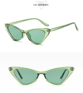 Gafas de Sol de Mariposa para Mujer, Color Caramelo, Ojo de Gato Pequeño, Retro, de Diseñador, al por Mayor, Regalo para Chicas, Gafas de Sol de Moda - Product Image 6