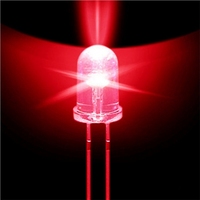 Diode LED rouge super lumineuse Juhong 5 mm, 30 degrés, 625 nm, feux de circulation, signalisation routière LED 5 mm, module LED de signalisation routière personnalisé