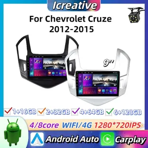 Radio Android para Auto Chevrolet <span class=keywords><strong>Cruze</strong></span> 2012-2015, CarPlay Inalámbrico, GPS, Navegador, Estéreo 2DIN, Reproductor Multimedia - Product Image 2