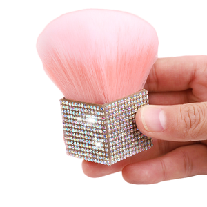 Full Diamond Small Waist <strong>Nail</strong> <strong>Brush</strong> Blusher Loose <strong>Brush</strong> Long Handle Mnet Red Makeup <strong>Brush</strong> Beginners <strong>Beauty</strong> - Product Image 1