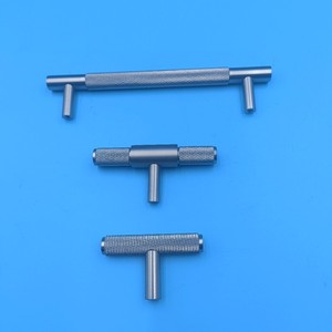 T-Shaped Brass Cabinet Drawer Handle Minimalist Design Durable Furniture Hardware - Product Image 4