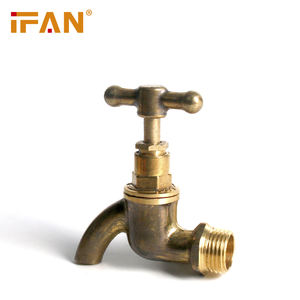 IFAN grifos de agua 1/2 de 3/4 pulgadas válvula de latón R07 válvula de bola de latón manija de la válvula - Product Image 4