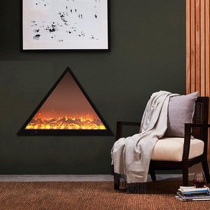 Lò Sưởi Điện Ba Mặt Trang Trí Thông Minh Không Có Hệ Thống Sưởi Gắn Tường Điện Lớn Cho Khách Sạn Chất Lượng Cao Hiện Đại - Product Image 6