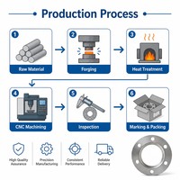 Bride de raccordement à joint de surjet en acier au carbone ASTM A105, classe 150 300 600, DN15 DN20 DN25 DN32, forgée, inspectée par CMM, pour l'industrie pétrolière et gazière, conforme ASME B16.5