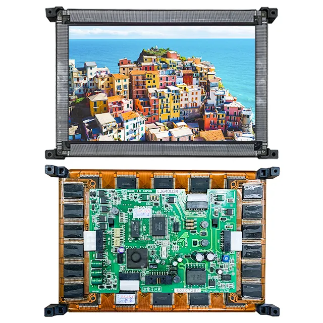 SHARP-Panel de pantalla de Plasma LJ640U34 de 8,9 pulgadas, 640x400, monocromático para uso industrial