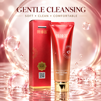Nettoyant visage Vicehu 100g à l'acide aminé et au collagène avec 1% de collagène soluble complexe, lavage quotidien doux, fournisseur OEM ODM