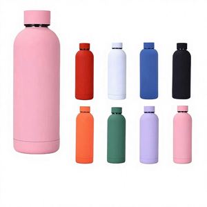Large-Capacity 500ml 304 Stainless Steel Vacuum Insulated <b>Thermos</b> <b>Cup</b> with Frosted Finish for Outdoor Sports & Travel - Product Image 1
