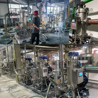 Filtre auto-nettoyant à grattoir interne automatique à haute teneur en solides en acier inoxydable SS316 304 pour la filtration de la production d'adhésifs