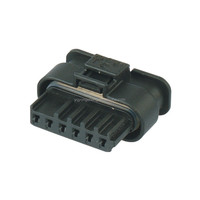 Connecteurs Étanches Femelles 8 Voies de Haute Qualité 1-1719393-1 PA66 Noir TE AMP Auto Électrique