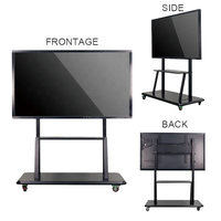 86 Inch 4K Kids Office Display Klaslokaal Elektronisch Scherm School Digitale Flat Panel Smart Interactieve Board Interactief Whiteboard
