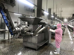 Kanatlı tavuk Deboner et kemik ayırma makinesi ile besleme bandı konveyör - Product Image 6