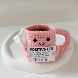 Muñeco de Ganchillo Hecho a Mano, Pato Enfermero Amigurumi, Juguete Artístico de Apoyo Positivo para Pascua, Año Nuevo, Navidad, Graduación - Product Image 4
