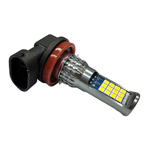 Luces antiniebla para coche H11 de 18 lámparas, luces de coche modificadas de doble color 3030, luces antiniebla delanteras y luces traseras impermeables de alto brillo. - Product Image 5