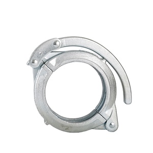 Collier de serrage rapide Schwing Putzmeister DN125mm 40Cr pour tuyau de pompe à béton <span class=keywords><strong>hydraulique</strong></span> avec pression de service de 130 bars pour la plomberie - Product Image 1