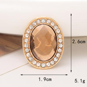 Nouvelle perle beauté bricolage breloques rétro Vintage Style fantôme tête sabots décoratif chaussure fleur diamant étui <span class=keywords><strong>de</strong></span> téléphone portable breloques - Product Image 3